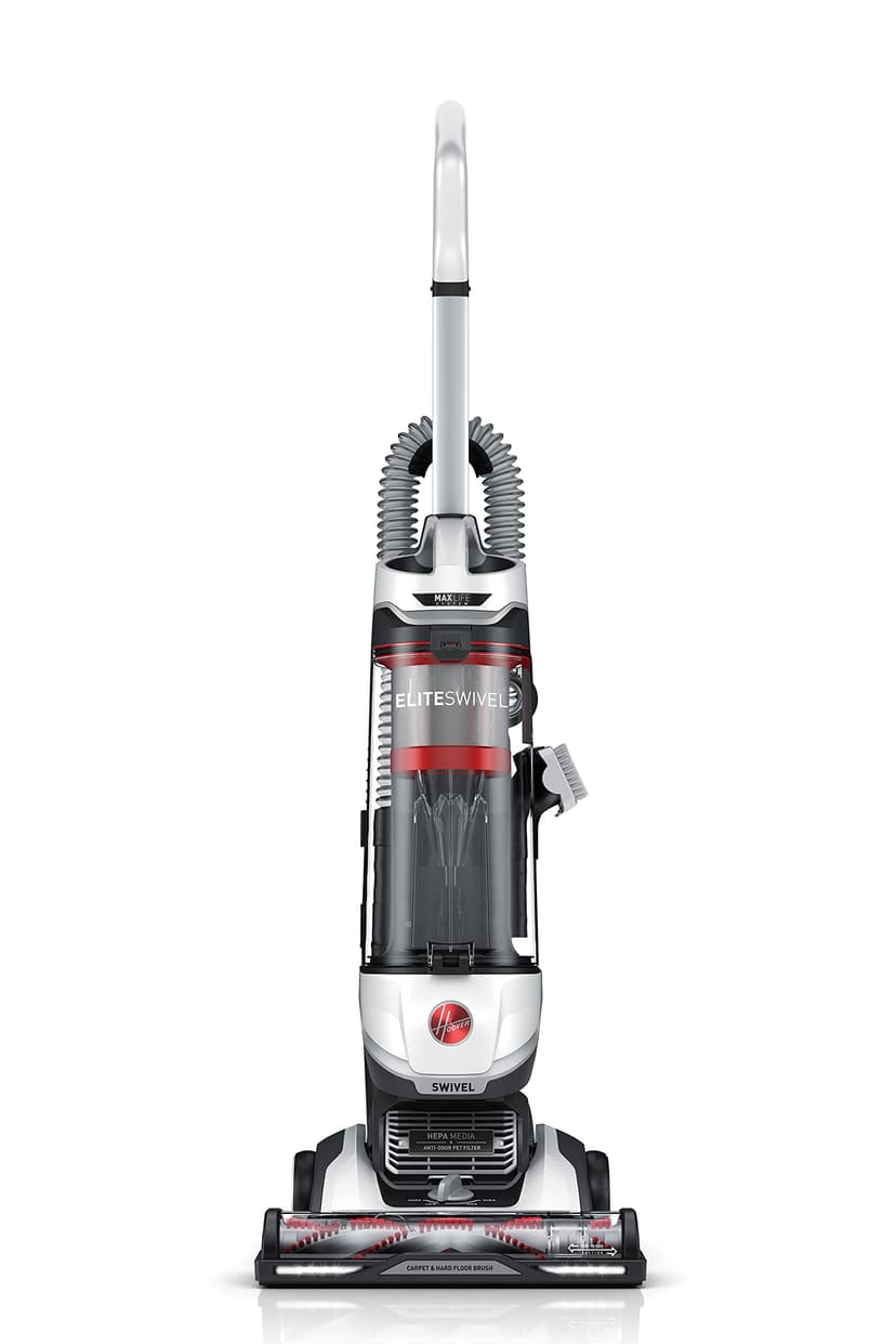 Hoover MaxLife Elite Swivel Vacuum Cleaner, Bagless Upright Vac, HEPA Media Filtration, MaxLife System, WindTunnel Technology, Corded Vacuum Cleaners for Home Use