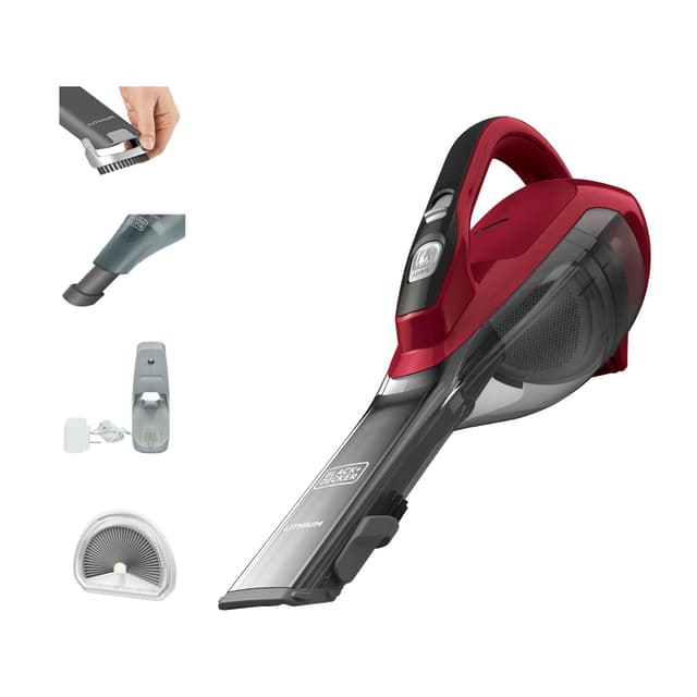 BLACK+DECKER dustbuster AdvancedClean Cordless Handheld Vacuum, Home and Car Vacuum (HLVA320J26)