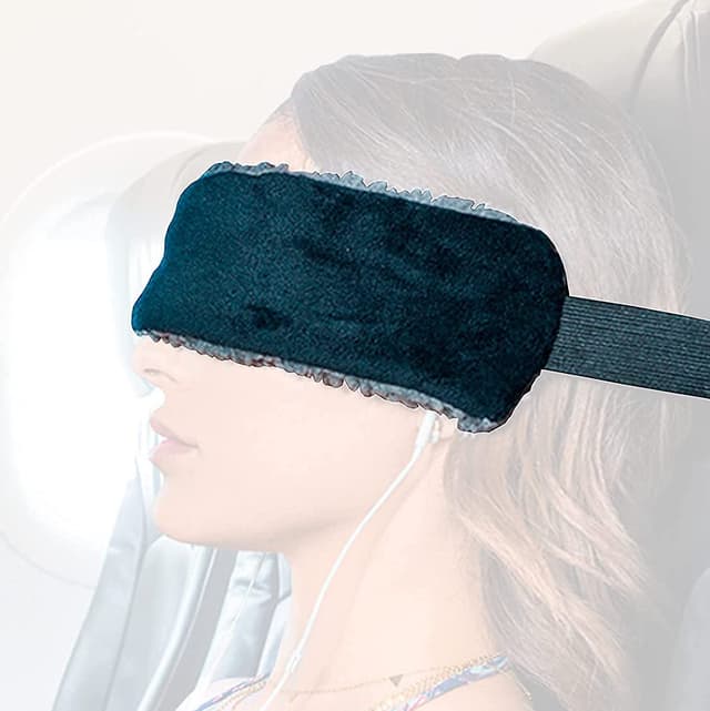 SeatSleeper Travel Pillow Alternative Stops Bobbing | Airplane Head Straps and Car Support Band | Great on Travel Upright | Super Comfy Neck Support | Small & Compact