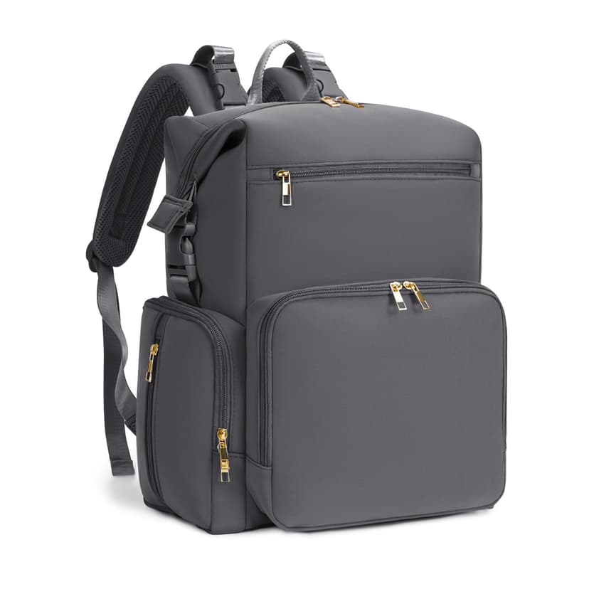 CEI-CEI Neoprene Diaper Bag Backpack Large Newborn Baby Maternity Bags Waterproof Travel Backpack for Mom Dad with Insulated Pockets,Changing Pad