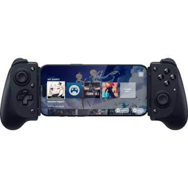 Razer Kishi V3 Gaming Controller for iPhone 15, 16, 17 Series & Android: Full Sized TMR Thumbsticks - Dual Back Buttons - Fits Most Phone Cases - PC Remote Play - 3 Free Months of Apple Arcade