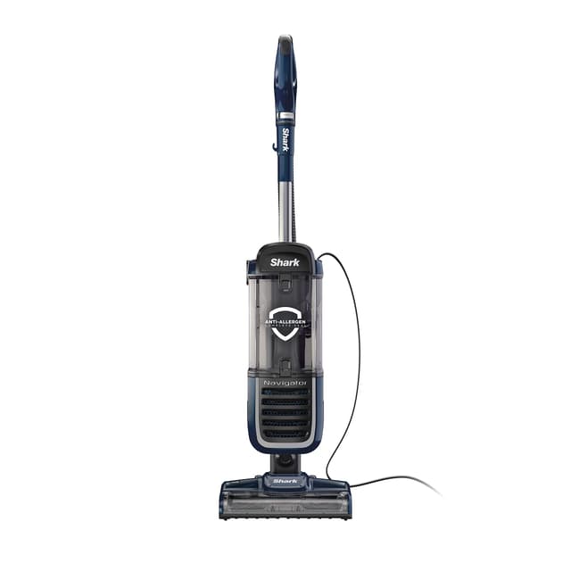 Shark NV151 Navigator Swivel Pro Complete Upright Vacuum with HEPA Filtration, Swivel Steering, Pet Power Brush, Crevice Tool & Upholstery Tool, for Pet Hair & Multi-Surface Cleaning, Navy