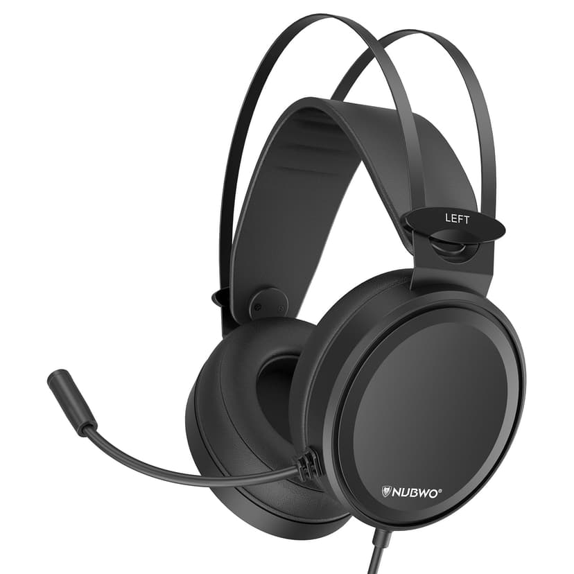 NUBWO Gaming headsets PS4 N7 Stereo Xbox one Headset Wired PC Gaming Headphones with Noise Canceling Mic, Over Ear Gaming Headphones for PC/MAC/PS4/PS5/Switch/Xbox one (Adapter Not Included)