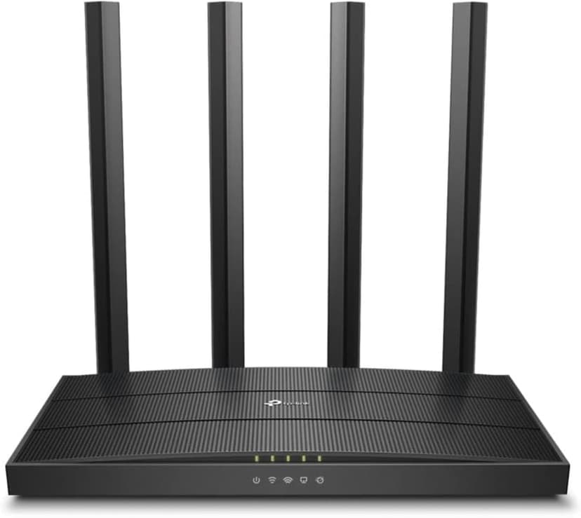 TP-Link AC1200 Gigabit WiFi Router (Archer A6) - Dual Band MU-MIMO Wireless Internet Router, 4 x Antennas, OneMesh and AP Mode, Long Range Coverage