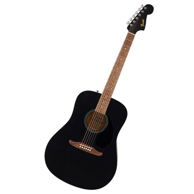 Fender California Debut Redondo Series Acoustic Guitar, Beginner Guitar, 2-Year Warranty, Black
