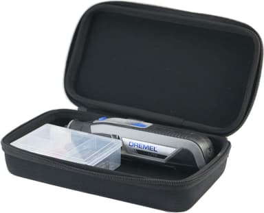 Maoershan Hard EVA Travel Carrying Case for Dremel Lite 8150/7760 8V/4V Li-Ion Cordless Variable Speed Multi-Purpose Rotary Tool Kit (Only Case)