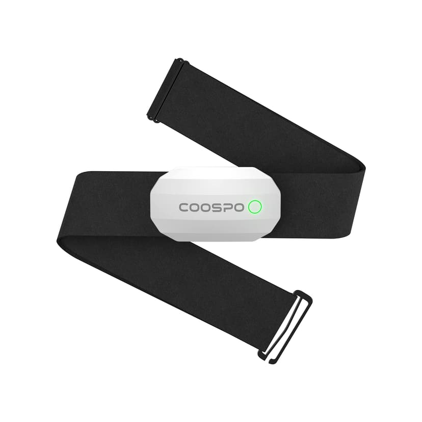 COOSPO Bluetooth Heart Rate Monitor Chest Strap H808S, ANT+ BLE HR Monitor Chest, HRM IP67 Waterproof, Use for Running Cycling Gym and Other Sports