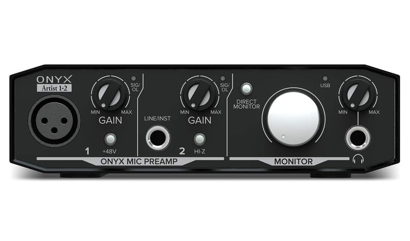 Mackie Audio Interface, Onyx Artist 1X2 USB Audio Interface (Onyx Artist 1-2)