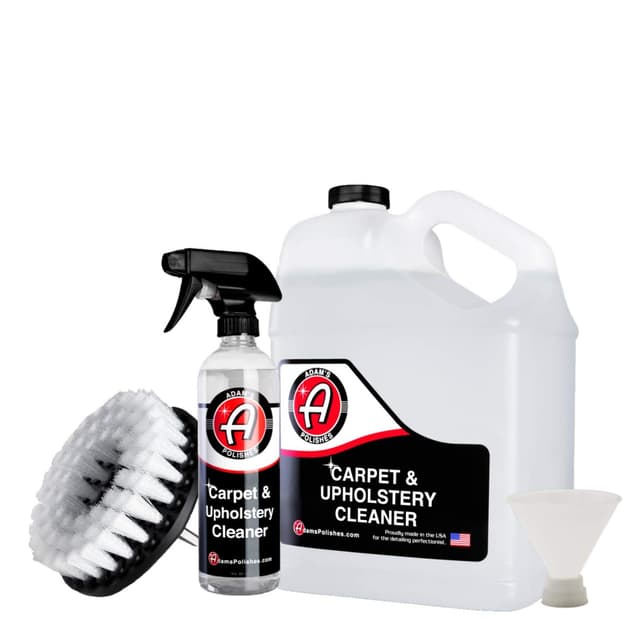Adam's Polishes Carpet Brush Total Refill Kit - A Cleaning Tool Attachment For Scrubbing/Cleaning Carpet, Upholstery, Leather Seats & Chairs, Floor Mats, Trunk, Interior Boat, RV & Car Accessories