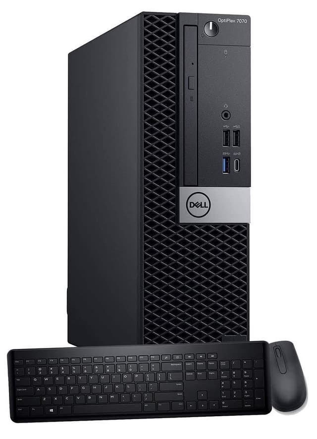 Dell OptiPlex 7070 SFF Desktop Computer PC, Intel 8 Core i7-9700 3.0GHz up to 4.70GHz,32GB DDR4 Ram New 1TB NVMe M.2 SSD,AX210 Built-in WiFi 6E,Windows 11 Pro, Wireless Keyboard & Mouse (Renewed)