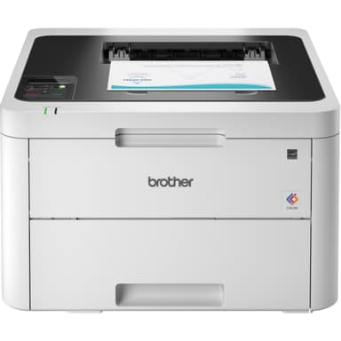 Brother HL-L3230CDW Compact Digital Color Printer Providing Laser Printer Quality Results with Wireless Printing and Duplex Printing, Amazon Dash Replenishment Ready, White