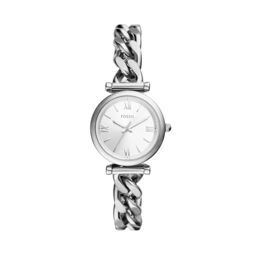 Fossil Women's Watch, Carlie Quartz Stainless Steel Three-Hand Watch for Women