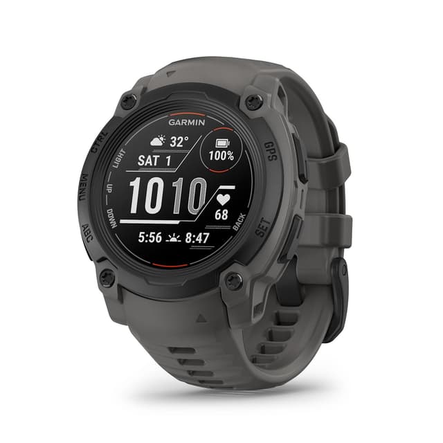 Garmin Instinct® E 40mm, Rugged Outdoor GPS Smartwatch, 24/7 Health Monitoring, Wrist-Based Heart Rate, Up to 16 Days of Battery Life, Charcoal