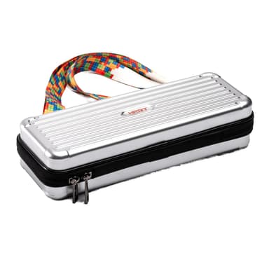 iDPRT Portable Printer Carrying Case,Compatible MT610 Printer, for Wireless Mobile Travel Printer Storage Holder Paper & USB Cable(Bag Only) - Silver