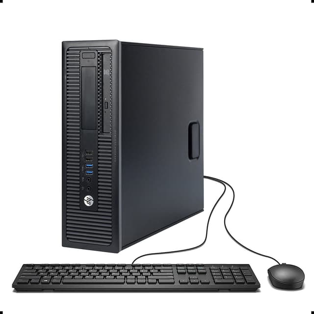 HP ProDesk 600 G1 SFF Slim Business Desktop Computer, Intel i5-4570 up to 3.60 GHz, DVD, USB 3.0, Windows 11 Pro 64 Bit (Renewed) (8GB RAM | 500GB HDD) (Renewed)