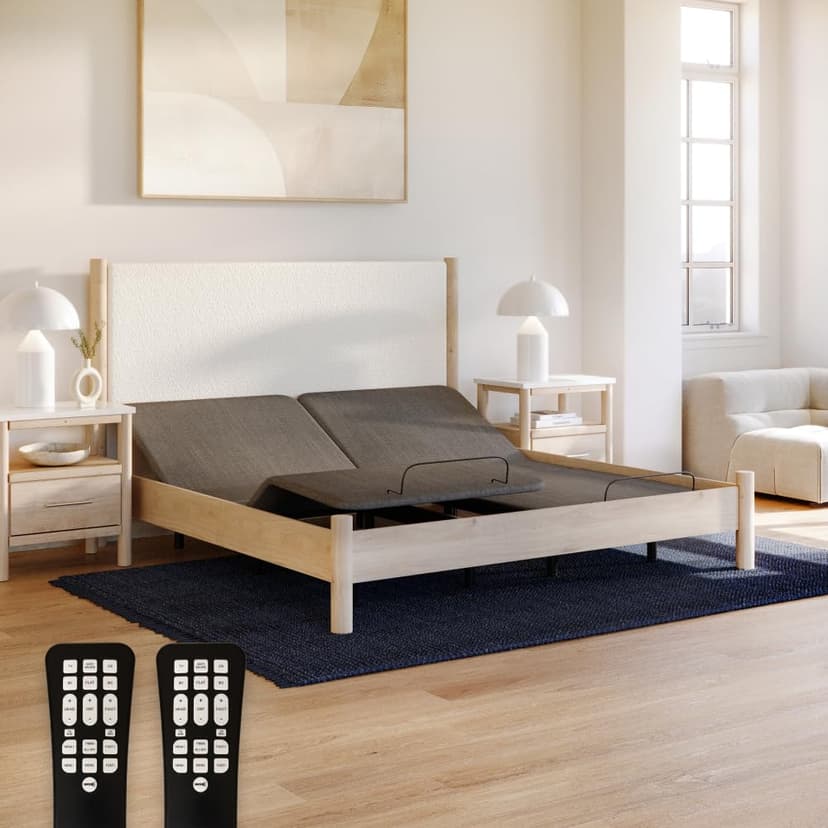 Adjustable Comfort Classic Adjustable Base - Twin XL - Head & Foot Incline - Wireless Remote with Memory - Easy Set Up - Zero Clearance - Zero Gravity - Durable Frame