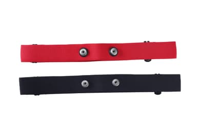 Rich Green Valley Heart Rate Monitor Chest Strap, Adjustable Chest Band Compatible with Myzone MZ-1 & MZ-3 Replacement Strap (Red Black, XL-Large,2Pack)