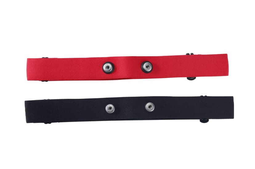 Rich Green Valley Heart Rate Monitor Chest Strap, Adjustable Chest Band Compatible with Myzone MZ-1 & MZ-3 Replacement Strap (Red Black, XL-Large,2Pack)