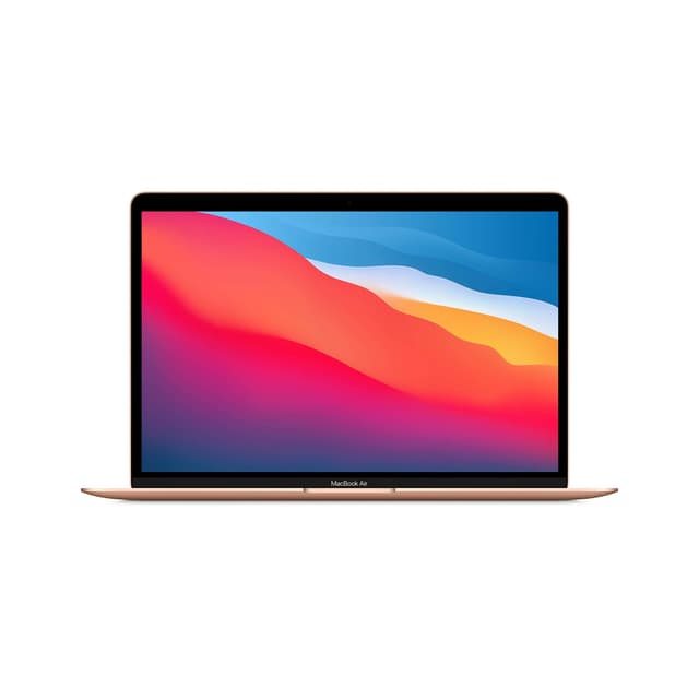 Apple Late 2020 MacBook Air with Apple M1 Chip, 13-inch, 8GB RAM, 256GB SSD, Gold (Renewed)