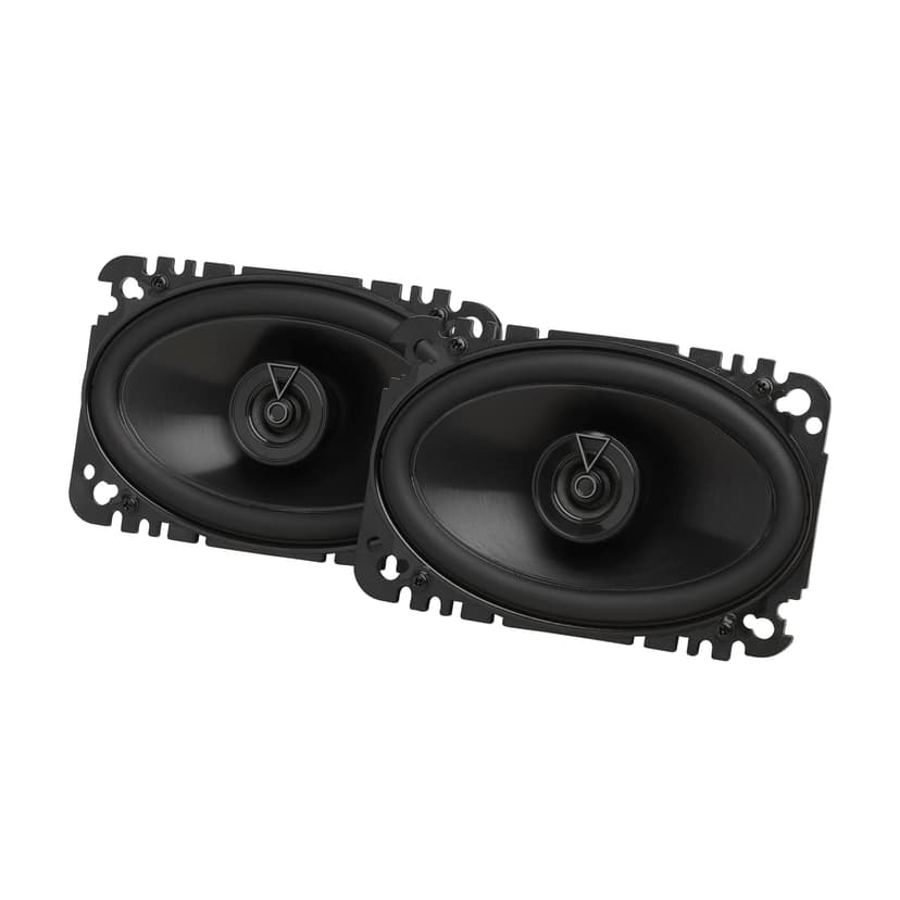 JBL Club 644F - 4"x 6" (100mm x 152mm) Two-Way Car Speaker, 40W RMS, 120W Peak, Sensitivity (@ 2.83V): 92dB, Frequency Response: 75Hz – 20kHz, Nominal Impedance: 3.0 ohms