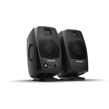 ADAM Audio D3V Active Desktop Monitoring System with USB-C Connection (Pair, Black)