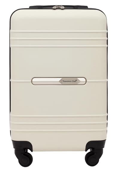 Travelers Club 22" Richmond Spinner Carry-On Luggage, Bone