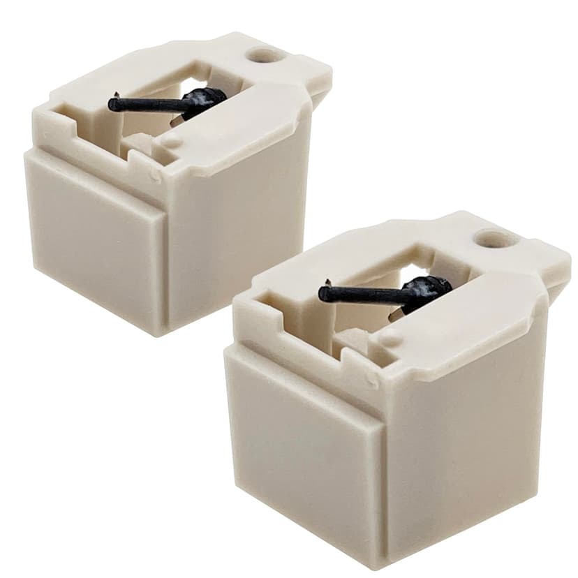 2 Pack ATN3600L Diamond Needles Replacement Stylus, Compatible for Audio-Technica AT-LP60x,AT-LP60xBT,AT-LP60xUSB,AT-LP60,AT-LP60-USB,AT-SB727,AT-SB2022,Crosley C100, C200 Turntable Player