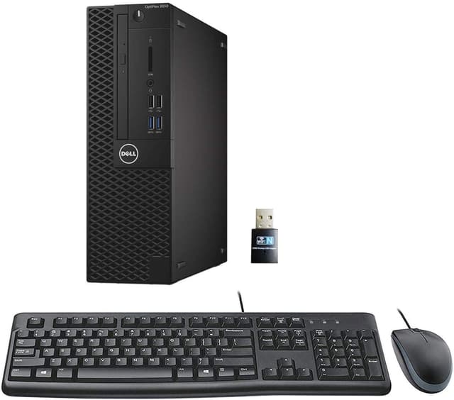 Dell Optiplex 3050 SFF Desktop Computer PC, Intel Quad Core i5-6500 up to 3.6GHz, 16GB DDR4, 256GB SSD, WiFi, 4K Support, DP, HDMI, Windows 11 Pro 64 Bit (Renewed)