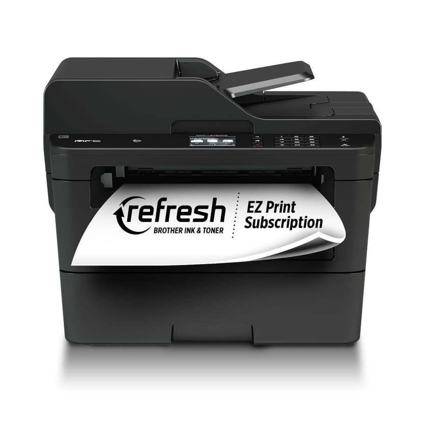 Brother Compact Monochrome Laser All-in-One Multi-Function Printer, MFCL2750DWXL, Up to Two Years of Printing Included, Refresh Subscription and Amazon Dash Replenishment Ready,Black