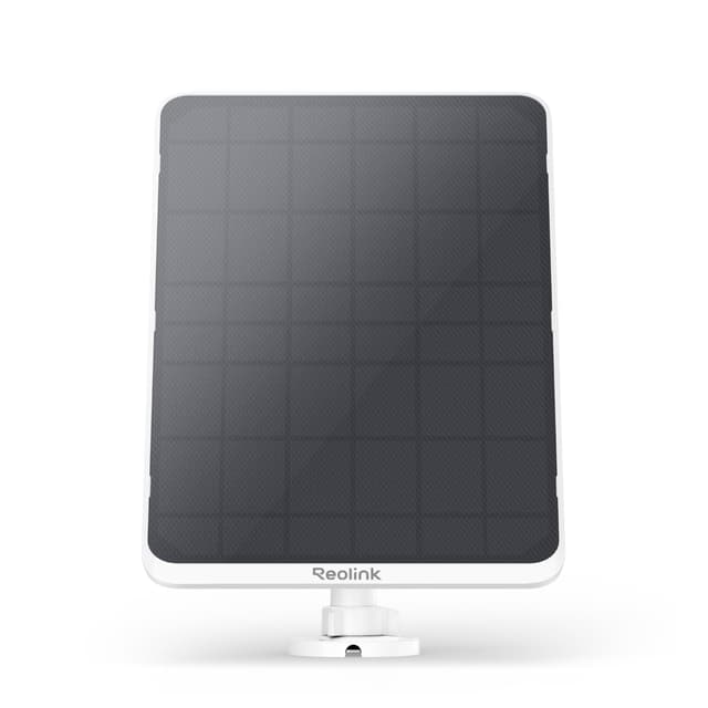 Reolink 12W Solar Panel, Non-Stop Solar Power Supply for All Wireless Battery Camera Outdoor, Compatible with TrackMix/Argus PT Ultra/Duo 2/Eco Ultra/3 Ultra, Waterproof, Reolink Solar Panel 3 (White)