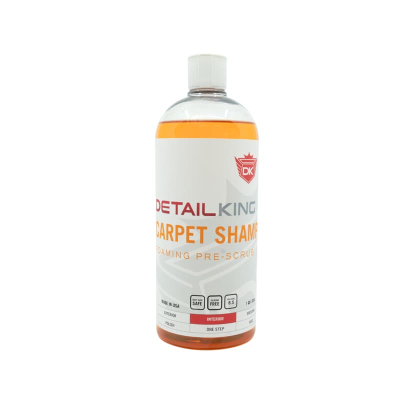 Detail King Automotive Carpet Shampoo & Car Upholstery Cleaner - Auto Detailing Carpet Cleaner For Car Interior - 32oz