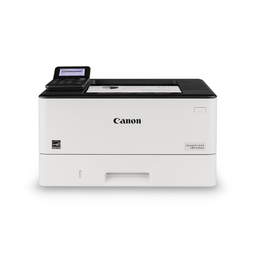 Canon imageCLASS LBP246dw - Monochrome Duplex, Wireless Laser Printer, Single Function, Mobile Ready, with 1 Year Limited Warranty, 42 PPM, White