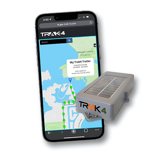 Trak-4 Solar GPS Tracker. Durable, Reliable Track Trailers, Equipment, Vehicles, and Assets. Waterproof, Global Tracking. Subscription Required.