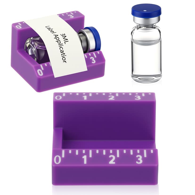 Fiwochic Vial Label Applicator 3ml Bottle Labeling Application Tool for Small Jars Essential Oils Containers Bottles