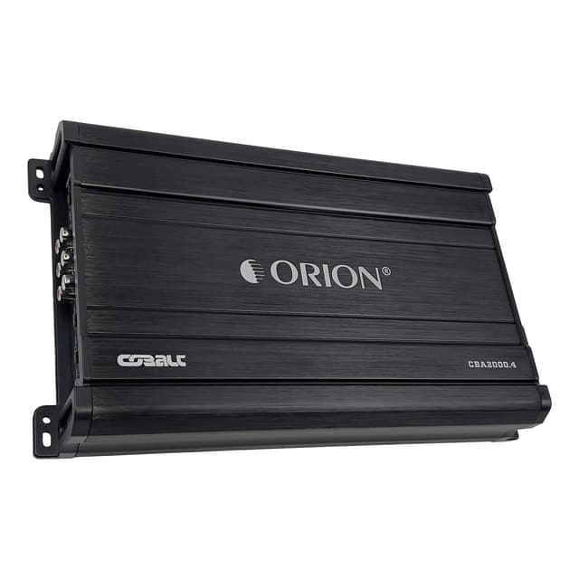 Orion Cobalt Series CBA2000.4 High Efficiency 4-Channel Class A/B Amplifier for Car Audio Stereo - 2000W High Output, 2/4 Ohm Stable, Adjustable Low/High Pass, Bass Boost, MOSFET Power Supply