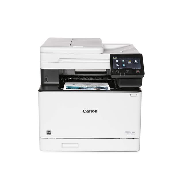 Canon imageCLASS MF751Cdw - Wireless Duplex Color Laser Printer, Multifunction with Copier, Scanner, Automatic Document Feeder, Mobile Ready, 3 Year Limited Warranty, 35 PPM, White