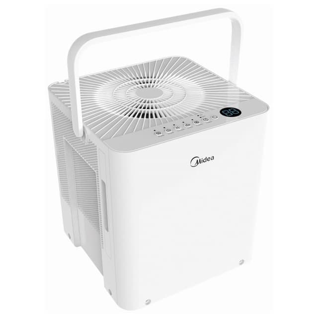 Midea Cube 50 Pint Dehumidifier for Basement and Rooms at Home for up to 4,500 Sq. Ft., Built-in Pump, Drain Hose Included, Smart Control, Works with Alexa (White), ENERGY STAR Most Efficient 2022