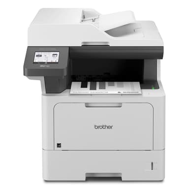 Brother MFC-L5710DW Business Monochrome Laser All-in-One Printer with Wireless Networking and Duplex Print, Scan, and Copy, Works with Alexa