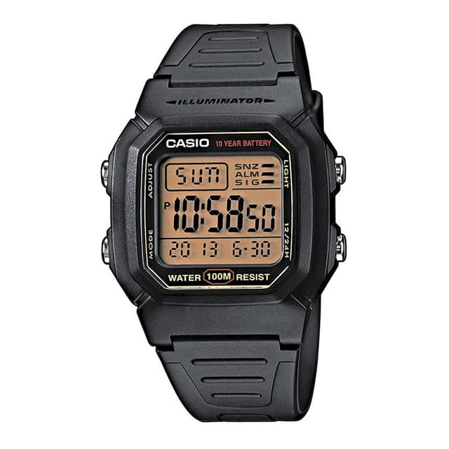 Casio W800HG Series | Menβs Digital Watch | 100 Meter Water Resistance | Multi Function Alarm | 100 SEC Stopwatch | Auto Calendar | Countdown Timer | LED Light | Dual Time| 10 Year Battery