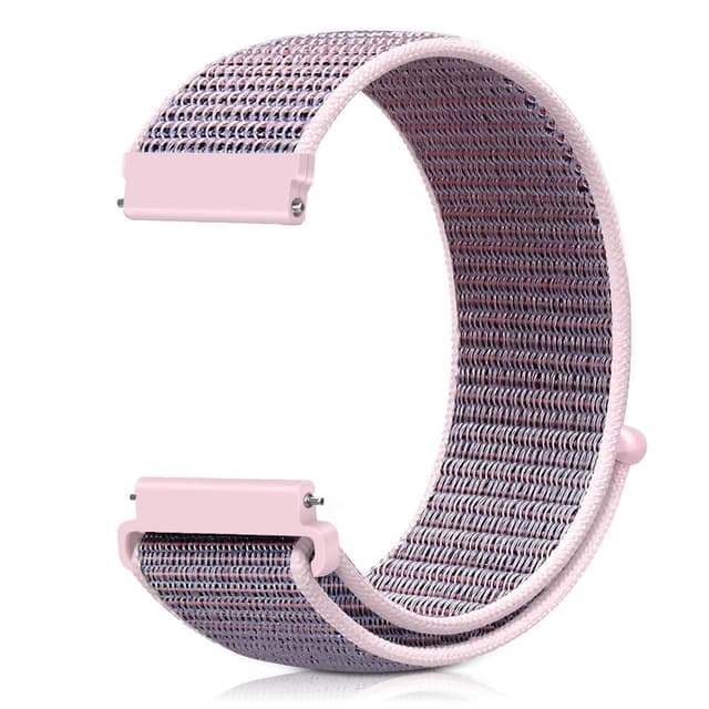 18mm Nylon Sport Quick Release Watch Bands Compatible with Garmin Venu 4 41mm/3S 41mm/Venu 2S/Vivoactive 4S/Vivomove 3S/Active S/Forerunner 265S(42mm)/255S/Fossil Women's Gen 6 42mm/5E 42mm Women Men