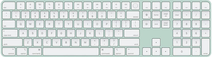 Apple Magic Keyboard with Touch ID and Numeric Keypad for Mac Models with Apple Silicon (US English) Green (Renewed)