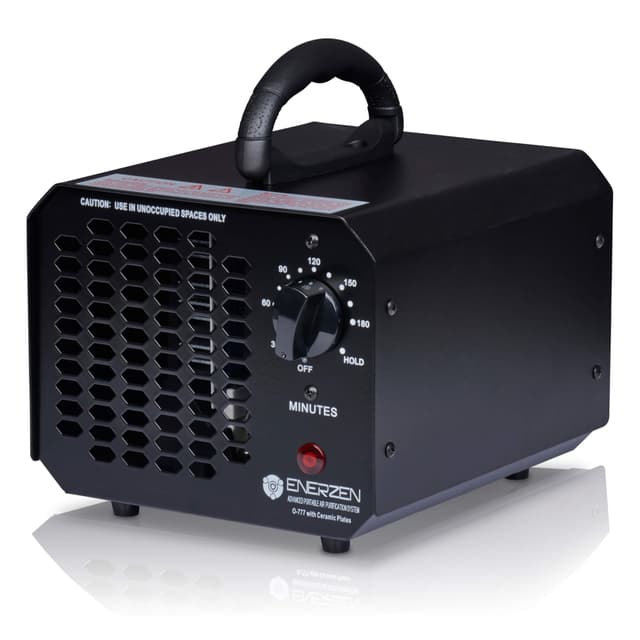 Enerzen Ozone Generator 60,000mg Industrial O3 Air Purifier Deodorizer (60,000mg - Black)