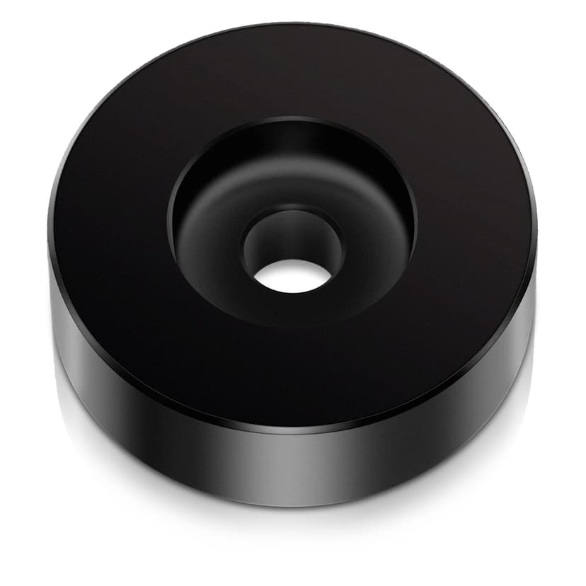 45 Record Adapter for Turntable RPM Record Player for 7 Inch Vinyl Players Turntables Solid Aluminum Dome(Black)