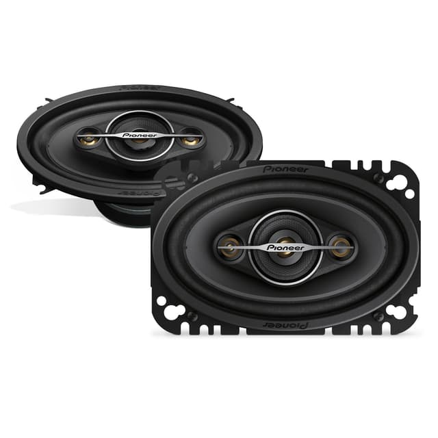Pioneer A-Series Standard TS-A4671F 4β x 6β 4-Way Speakers (Pair) β 210W Max, Balanced Sound + Smooth Treble, Enhanced Bass, Great Stock Replacement