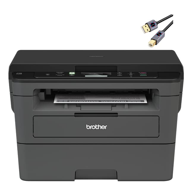 Brother L-2390DW Series Compact Monochrome Laser All-in-One Laser Printer, Wireless, Mobile Printing, Auto 2-Sided Printing, Up to 32 Pages/Min