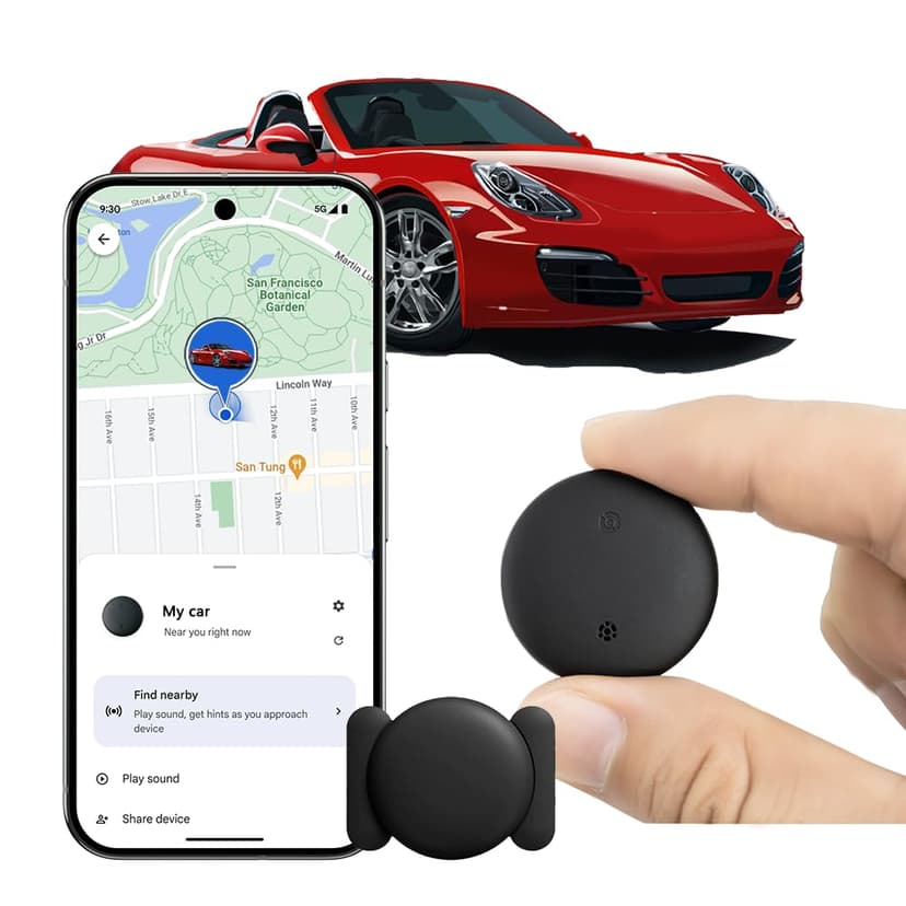 Android Find My Device Subscription-Free GPS Car Locator ,Super Magnetic! 365-Day Ultra-Long Battery Life! – Waterproof, Drop-Resistant, and Stealth Tracking.