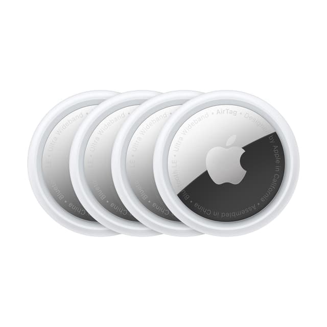 Apple AirTag (1st Generation) - 4 Pack. Keep Track of and find Your Keys, Wallet, Luggage, Backpack, and More. Simple one-tap Set up with iPhone or iPad, Bluetooth