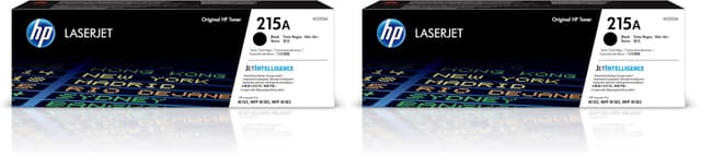 HP 215A Black Toner Cartridge Printers | Works with Printer Series: Color LaserJet Pro M155,Color LaserJet Pro MFP M182,M183 | W2310A,(Pack of 2)