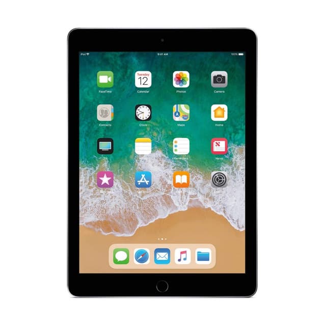Apple iPad 9.7' with WiFi, 32GB, Space Gray - MP2F2LL/A (Renewed)