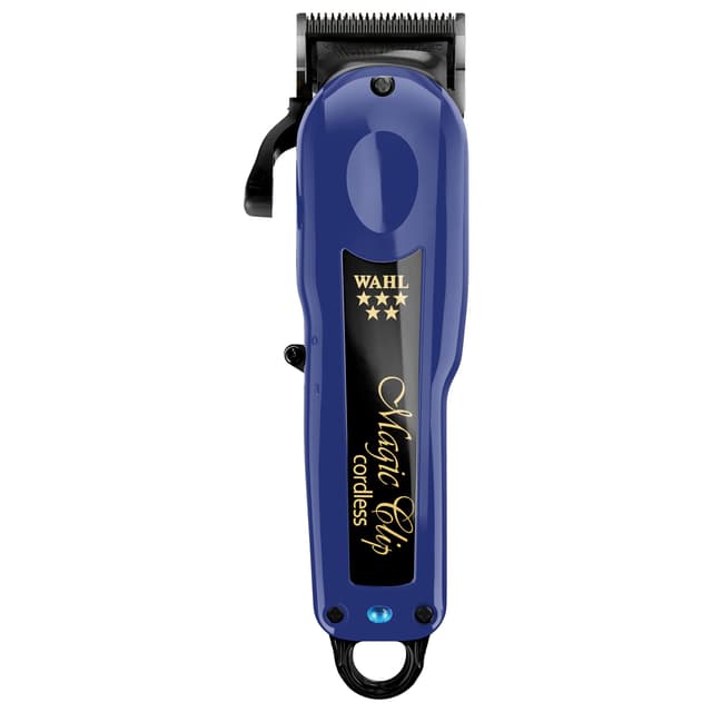 Wahl Professional 5 Star Cordless Magic Clip Clipper, Cordless Operation, Stagger-Tooth Blade, 100 Minute Runtime, Midnight Blue